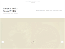 Tablet Screenshot of bangsandlocks.com